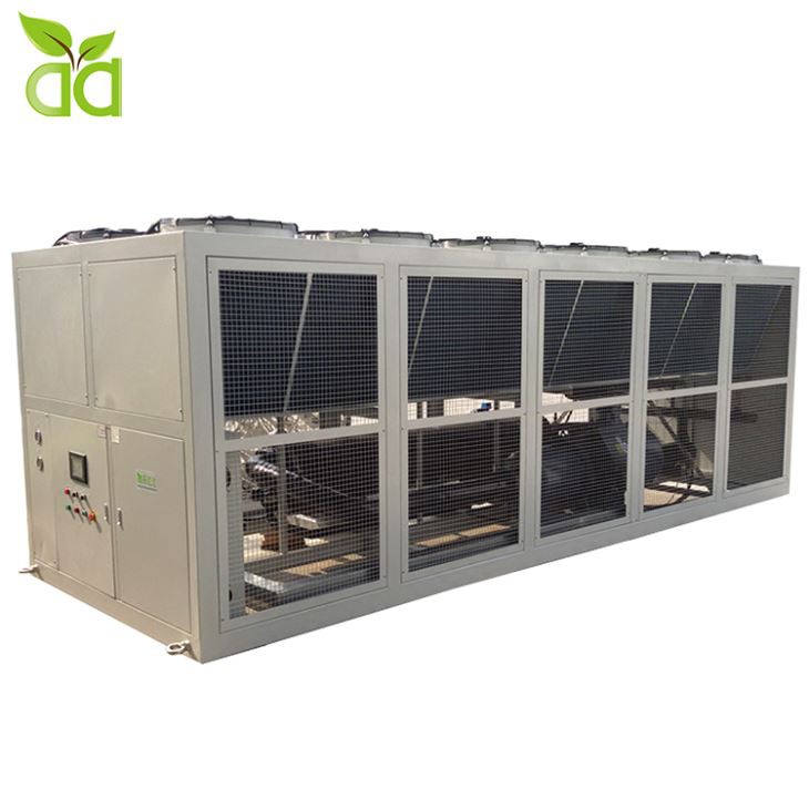 200 टन 700 किलो वायु कूल्ड पेंच कंप्रेसर चिलर 7 सी आउटलेट 60 हर्ट्ज