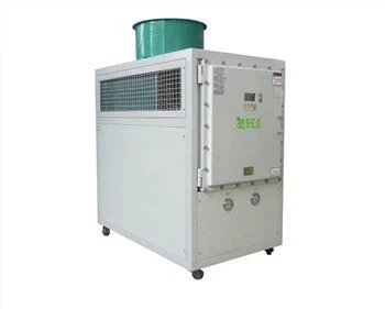 200Kw 80Hp धमाका प्रूफ एयर वाटर स्क्रू चिलर